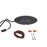 2019-2023 Ford Ranger Putco Luminix LED Red Oval Tailgate Lighted Emblem - Fits ALL Models, Part# 92652 ( Evrything you need is included in the box for a simple installation )