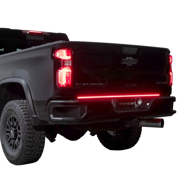 Putco's Blade Light Bar: Plug-and-play for the latest Silverado/Sierra, perfectly integrating with your truck's electrical system