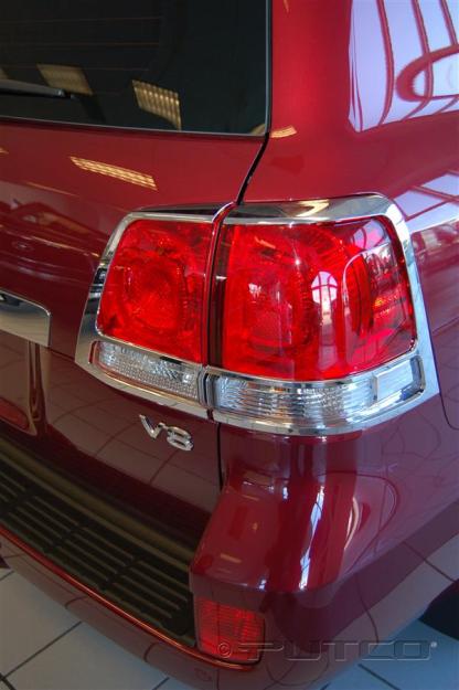 Putco Chrome Tail Light Covers - 401872