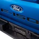 Ford F-150 Pro Access Tailgate lettering, easy 3M tape application.