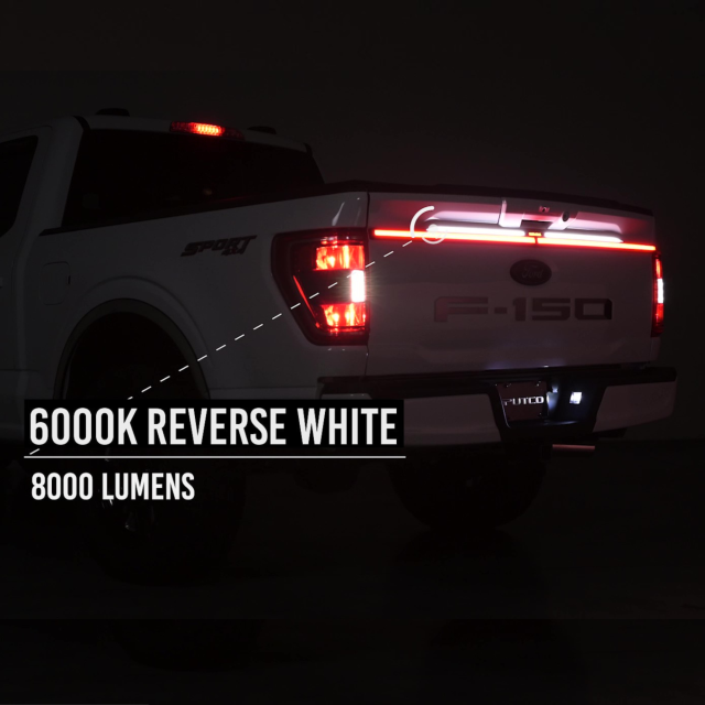 Eight-thousand-lumen reverse light: A beam of brilliance, cutting through the shadows with unmatched visibility!