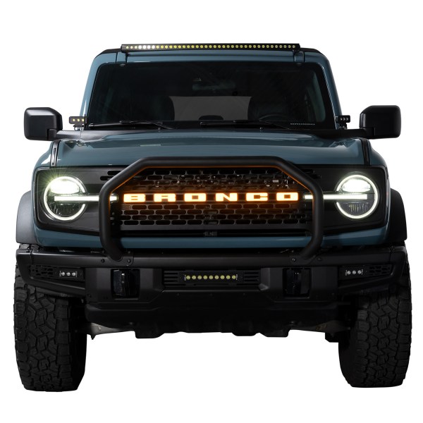 Impact-Resistant: Engineered to absorb impacts and protect your grille in tough off-road conditions.