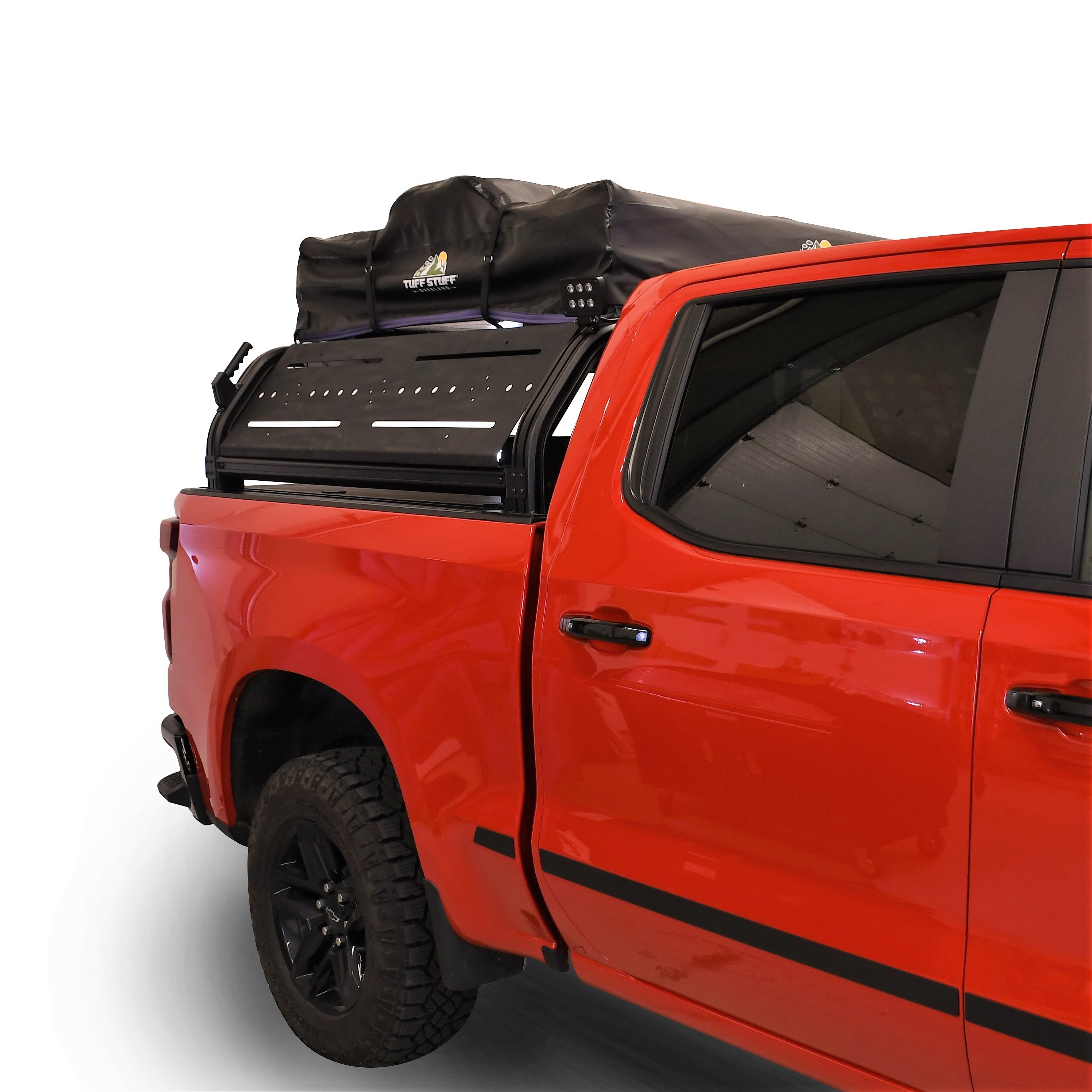 184110u0026185704 - Putco Venture Tec Rack With 1 Full Mounting Plate Kit -  Fits Ford F150 2015-2025 - 6'7'' Bed