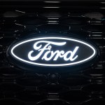 Putco Luminix White Oval LED Grille Emblem Fits Ford Explorer - Close up