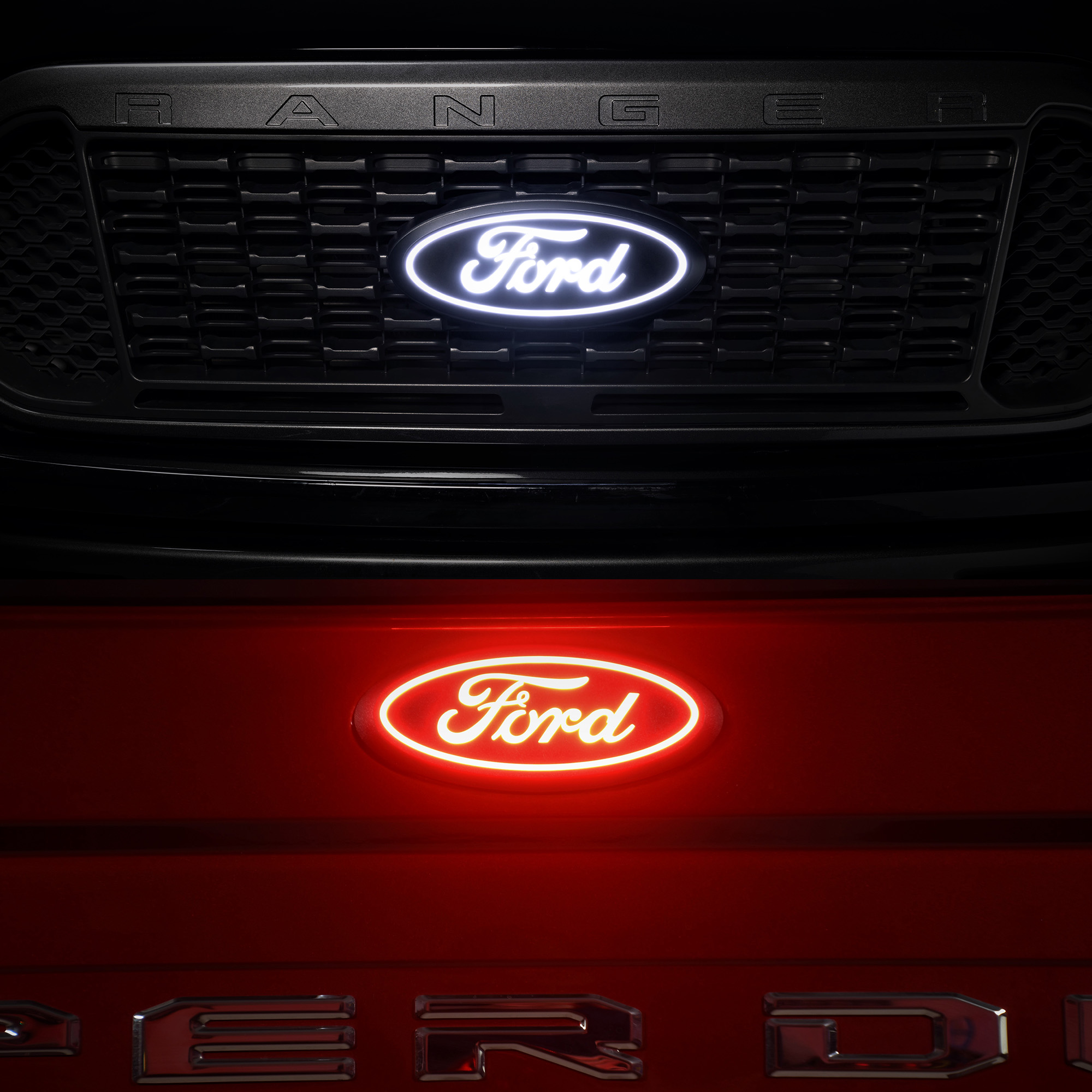 92777 - Putco Luminix Ford Logo Light Up LED Emblems (Pat. 11,371,688 B1)