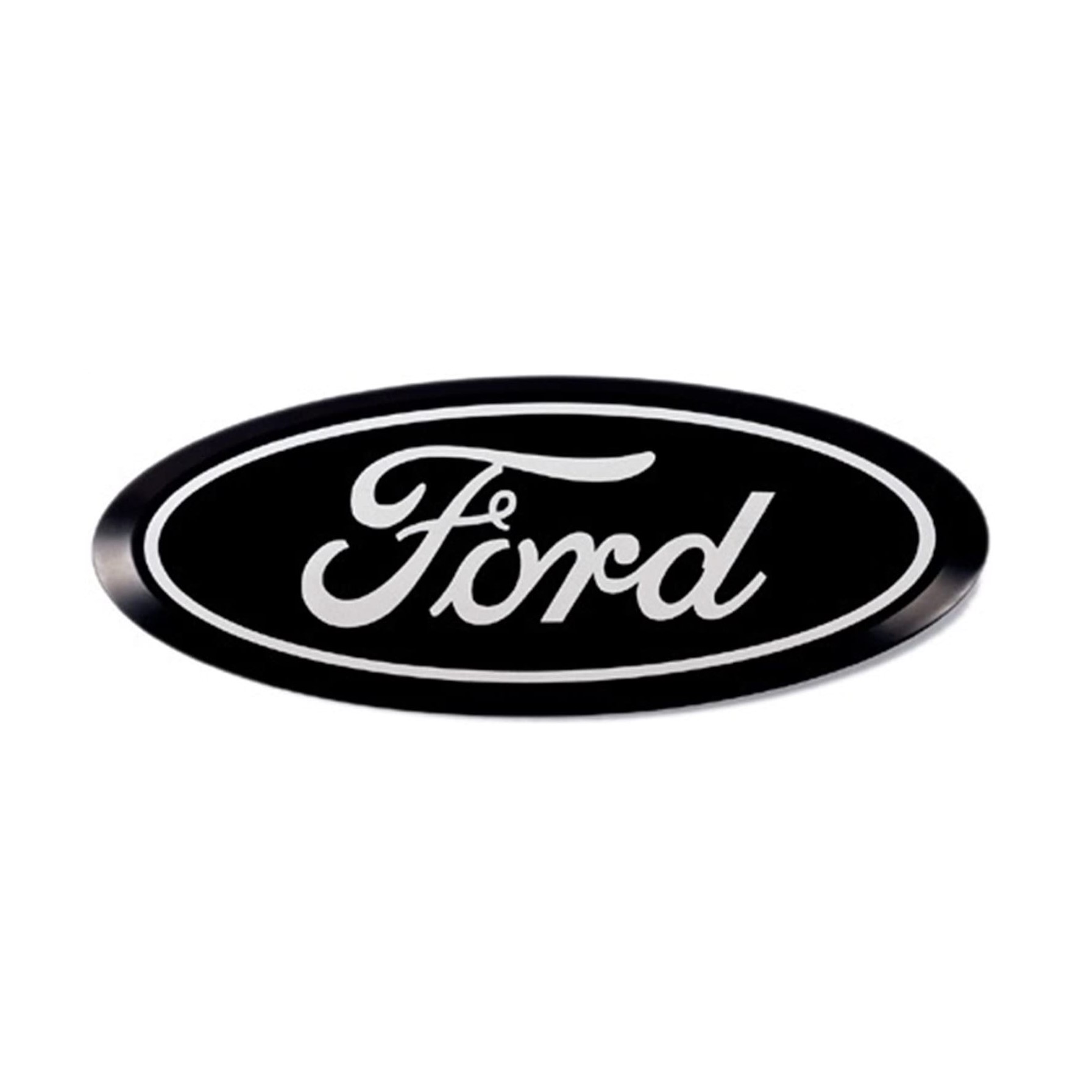 92300F - Putco Black Grille Ford Oval Logo Emblem Kits- Fits Ford