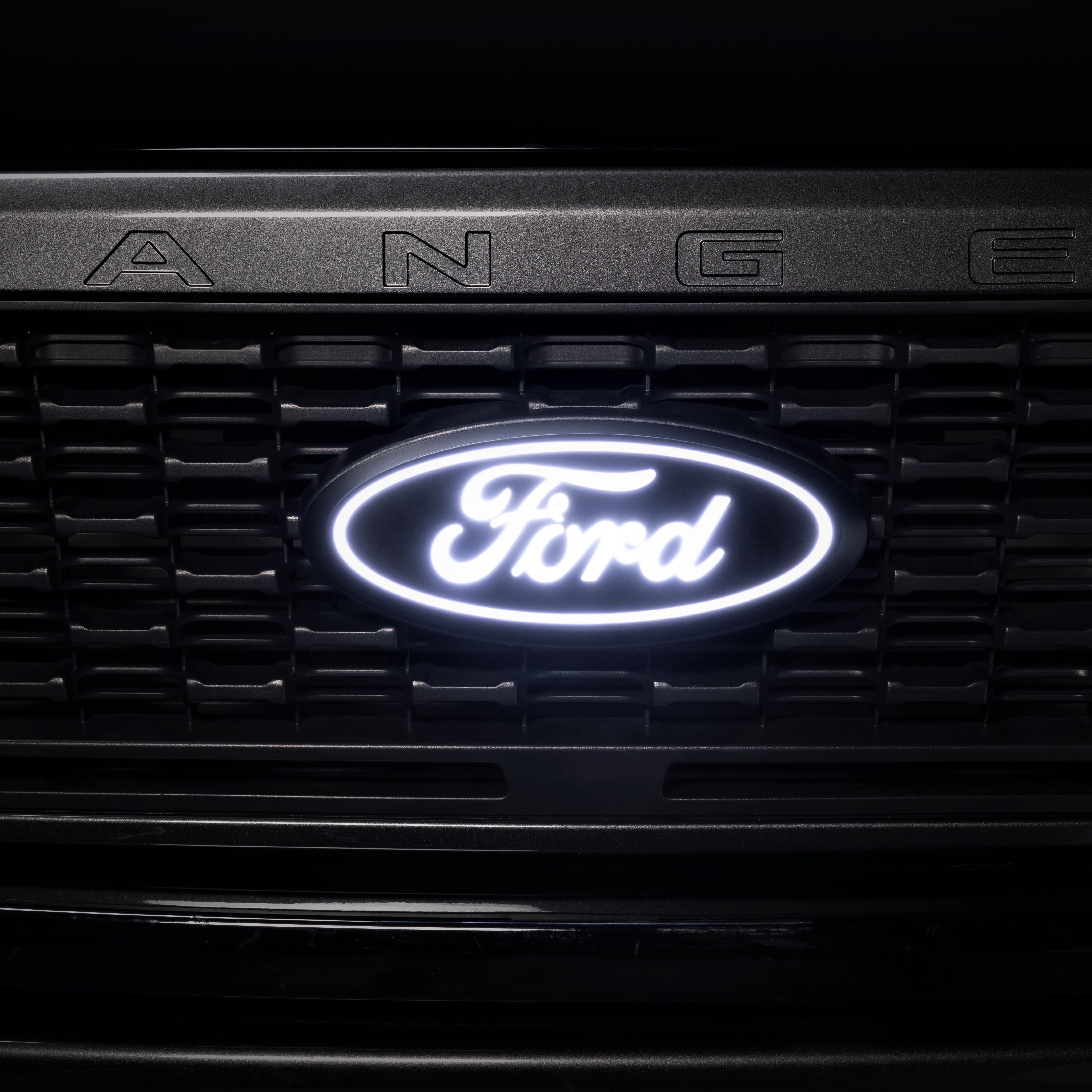 Putco 92802 - 20-22 Ford Super Duty LED Front Emblem w/ Camera Cutout