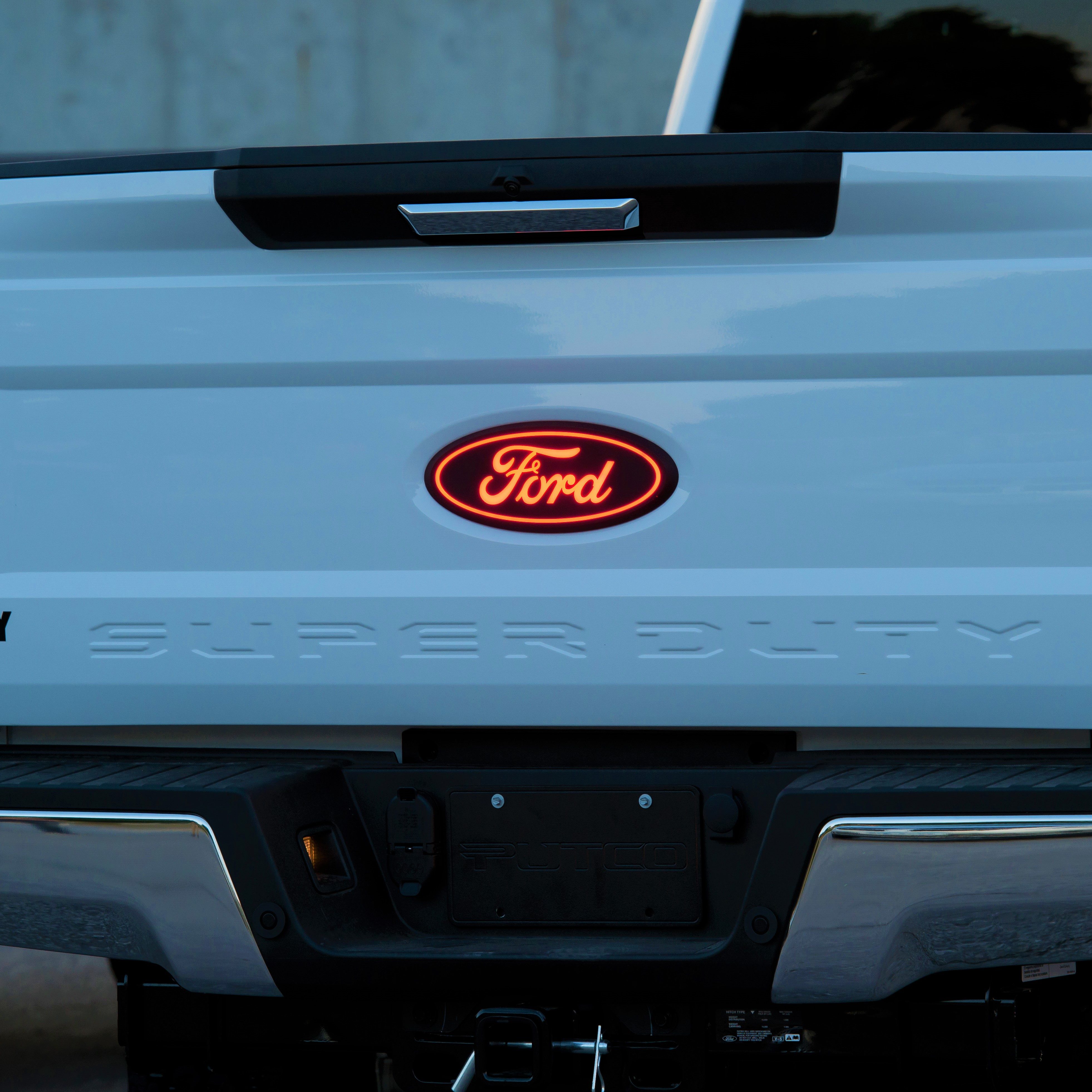 Putco 92802 - 20-22 Ford Super Duty LED Front Emblem w/ Camera Cutout