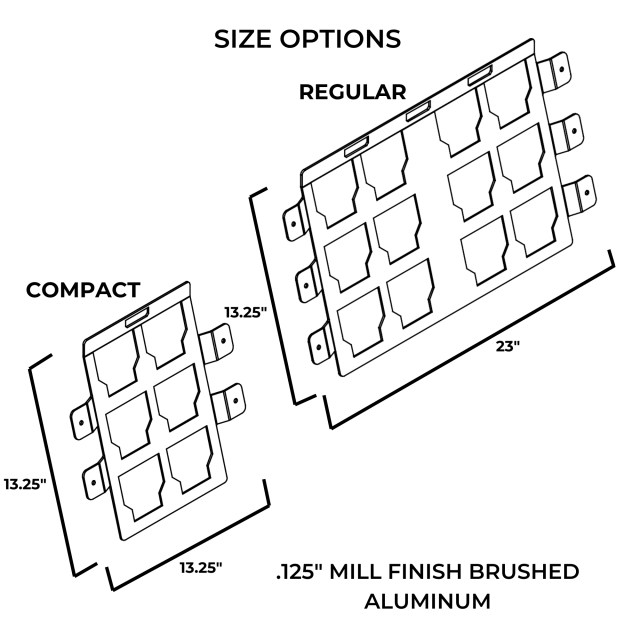 Milwaukee PACKOUT Mounting Plates - two size options