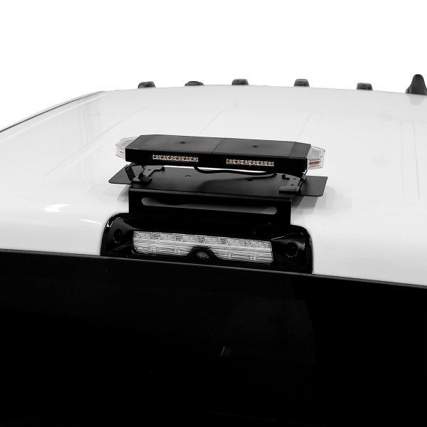 950005&950024&950124 - Putco 24 Hornet Stealth Roof Top Strobe LED  Lightbar With Third Brake Light Mount Bracket Fits Dodge Truck Ram New Body  w/6 Lug Wheels 2019-2024