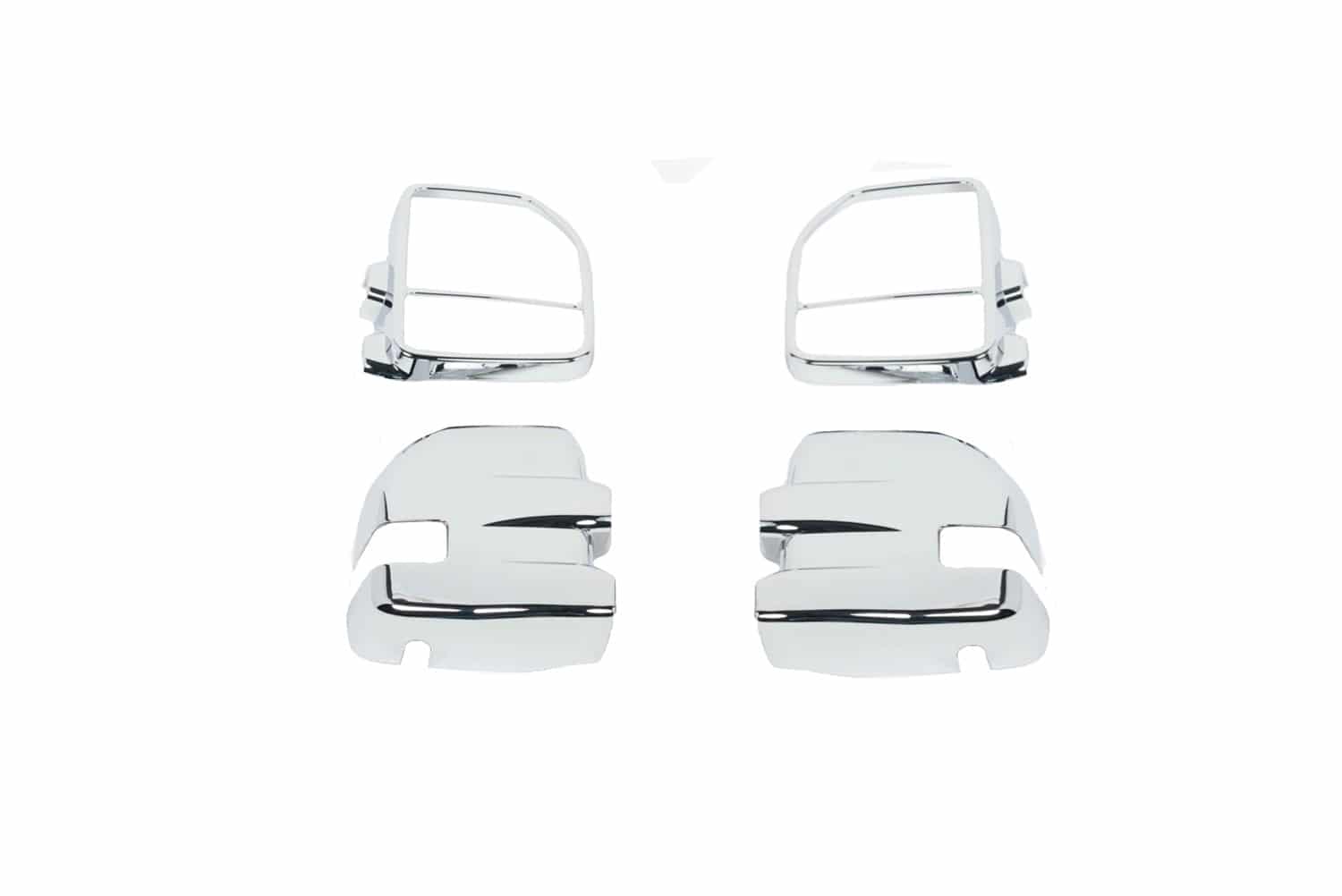 401160 - Putco Chrome Mirror Covers Fits Ford F150 2015-2017 w