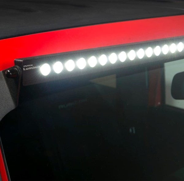 Putco Luminix Jeep Wrangler LED Roof Mounted Light Kit