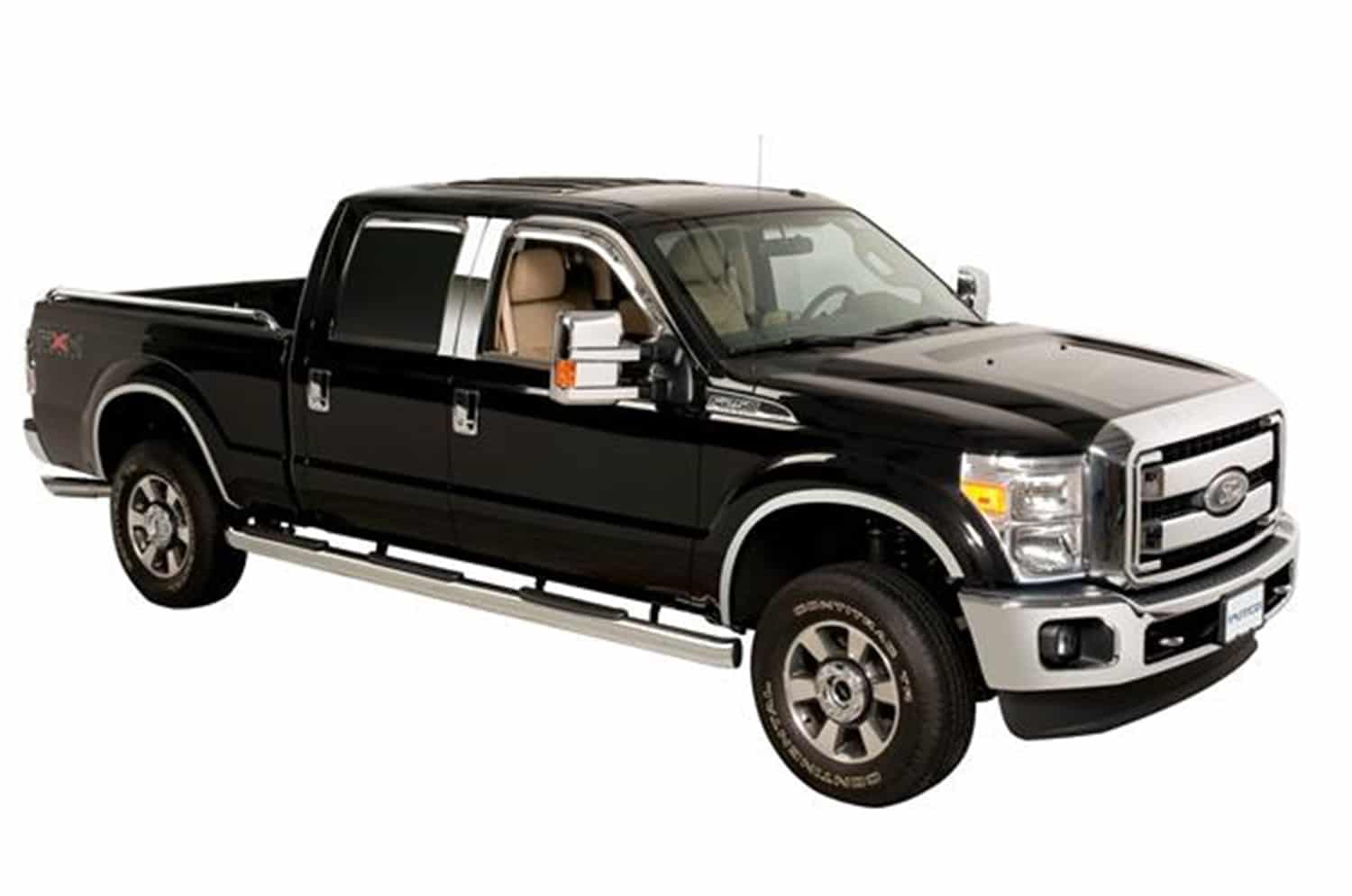 97230 - Putco Stainless Steel Fender Trim Kits - Fits Ford F250