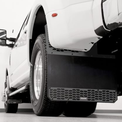 Putco Black Hex Dually Mud Flaps Mud Skins