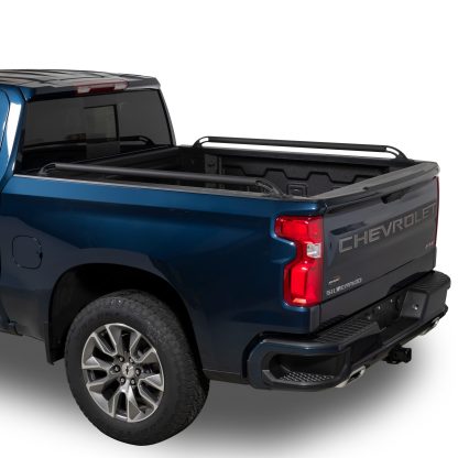 Putco Black Locker Truck Bed Rails-Chevy Silverado