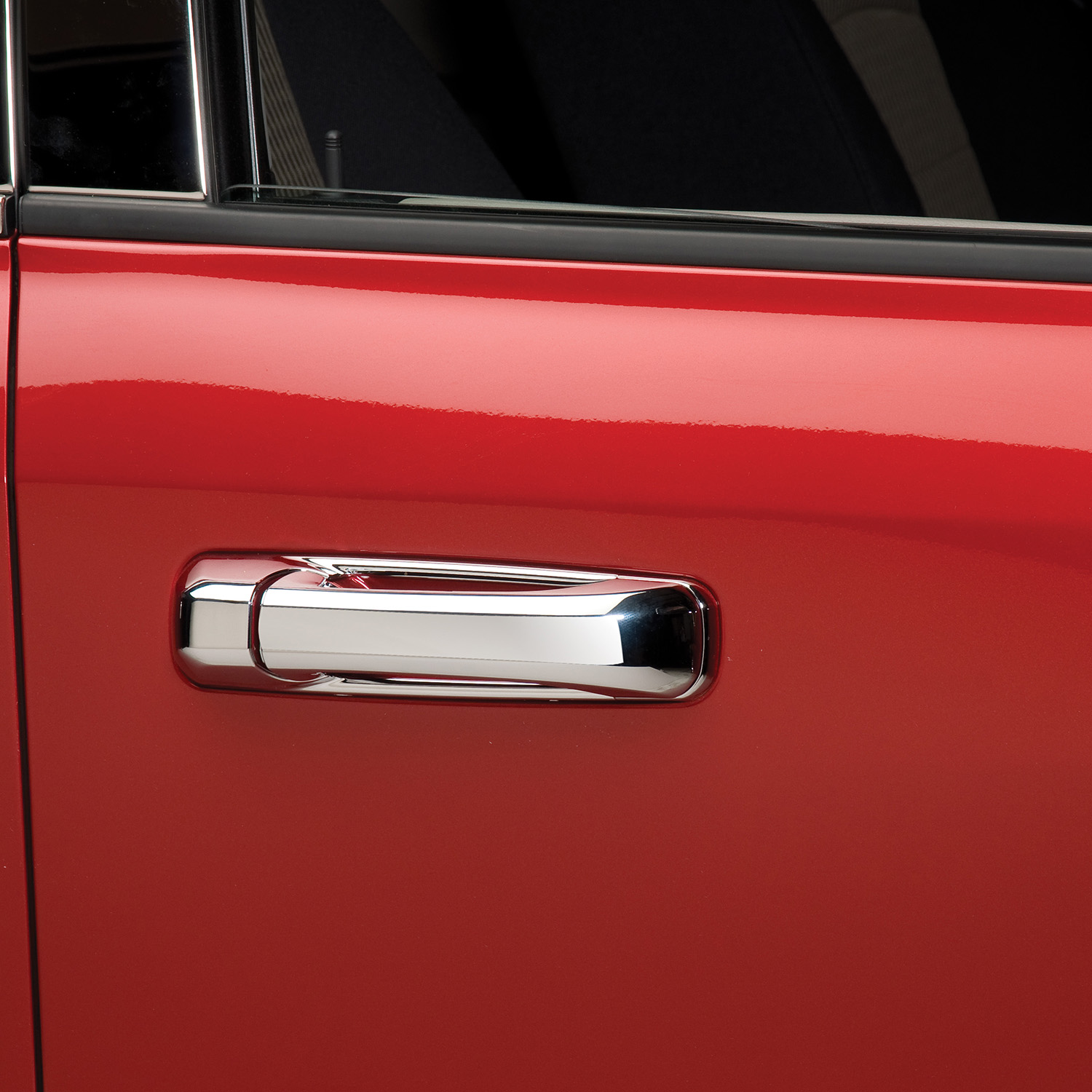 Chrome 4PCS Door Handle Cover For 2020-2021 Chevy Silverado W/ 2