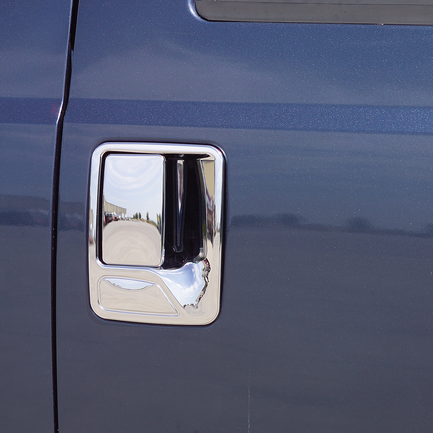 400036 - Putco Chrome Door Handle Covers Fits Chevy Silverado / GMC Sierra  2007-2014 - Front Door Handle Covers