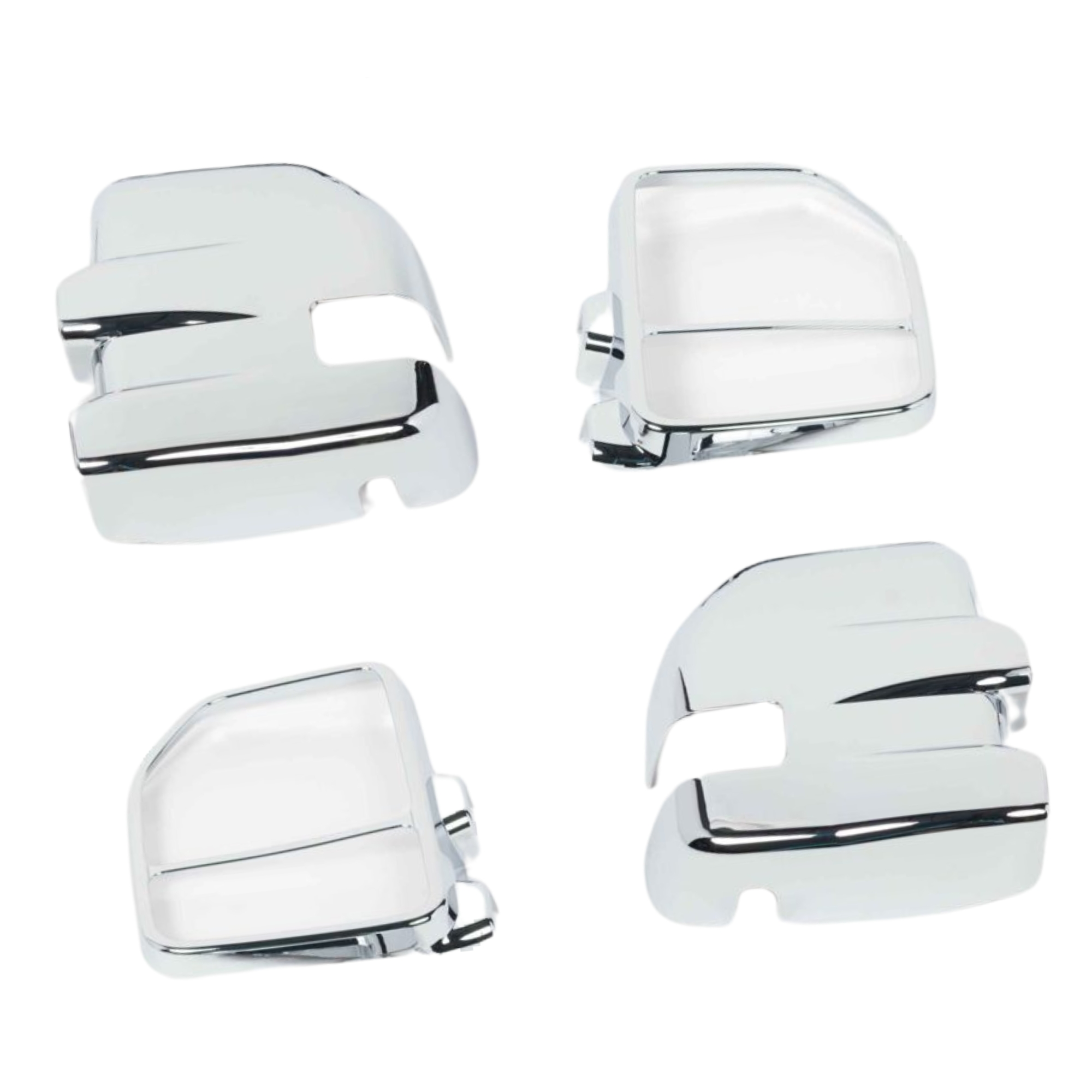 401162 - Putco Chrome Mirror Covers - Fits Ford F150, F250, F350