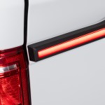 The patented red-tinted Makrolon lens lets the light bar shine brightly through its sleek red housing