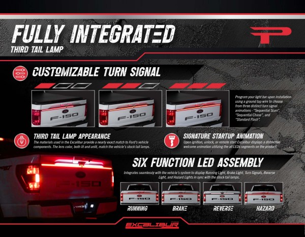 FULLY INTEGRATED THIRD TAIL LAMP