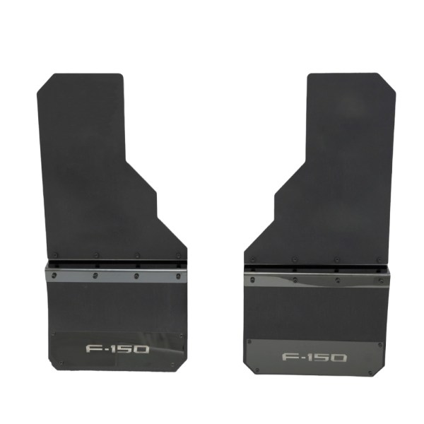 Putco Solid Mud Skins F150 Logo Mud Flaps - 2 Piece