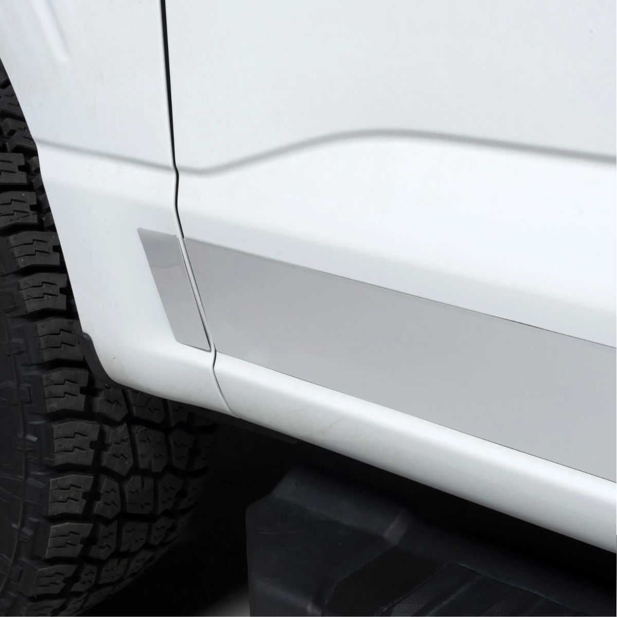 3751444 - Putco Pro Stainless Steel Rocker Panels Kit Fits Ford F150  2015-2020 SuperCrew 5'7 Bed