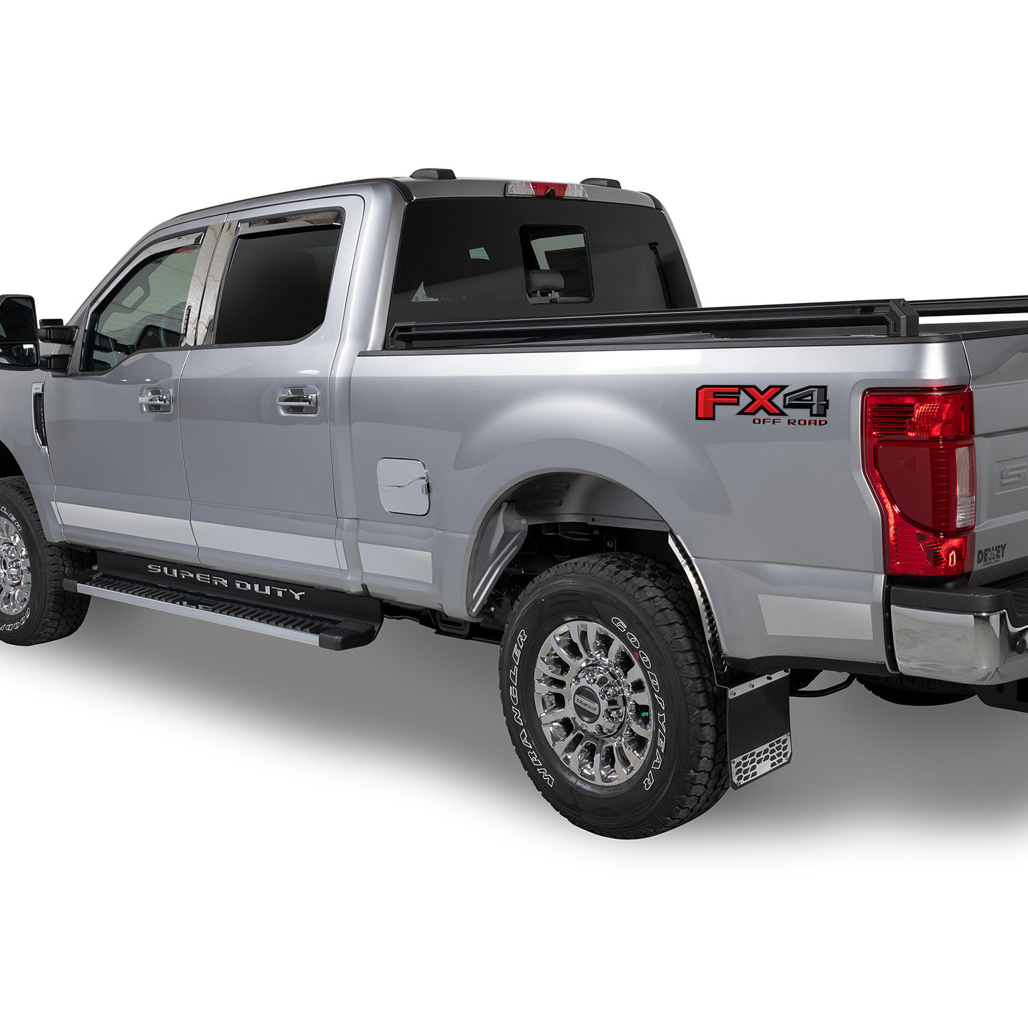 9751460 - Putco Premium Stainless Steel Rocker Panels Kit Fits Ford  SuperDuty F250