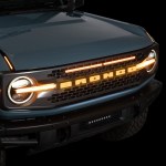 Putco Virtual Blade DRL LED Grille Light Bar - Bronco - Single Row Amber