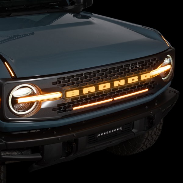 Putco Virtual Blade DRL LED Grille Light Bar - Single Row Amber