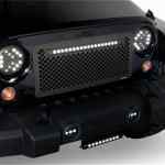 Putco Boss LED Grille - Jeep Wrangler JK