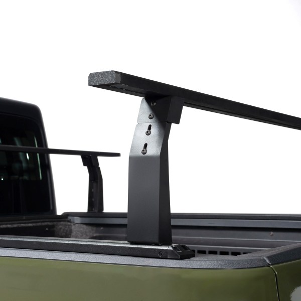 Tec Skin Modular T-Slot Bed Cap and 10in Rack System - Close Up - Jeep Gladiator