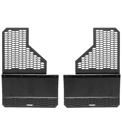 Putco Black Hex Mud Flaps