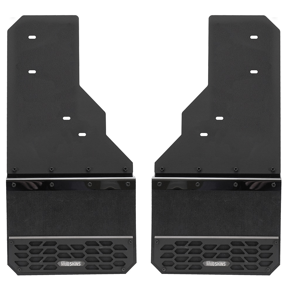 78560&78561 - Putco Solid Black Mud Skins - Front & Rear Set - Fits Ram  Truck 2500 3500 2010-2024 (Doesn't Fit Dually)