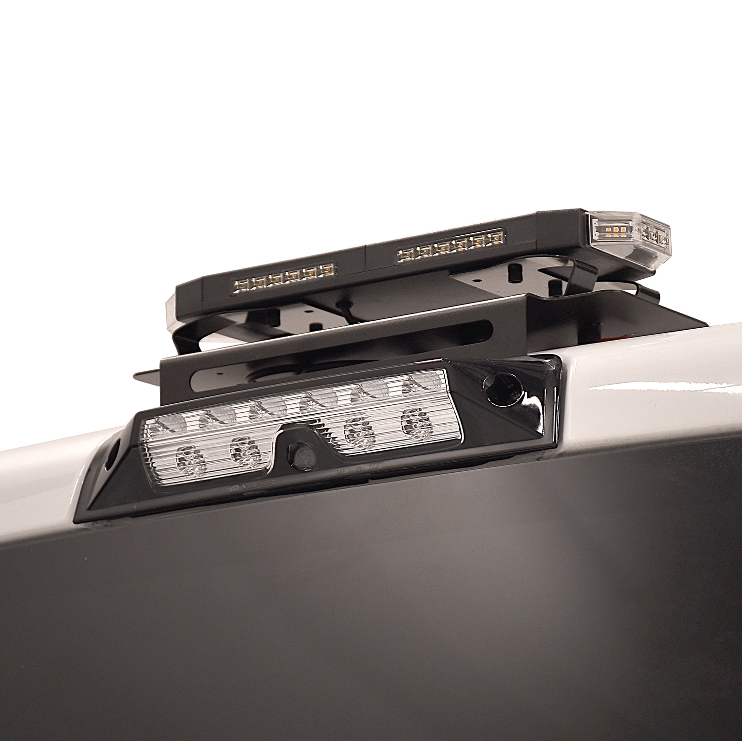 47 Amber 330W COB LED Emergency Warning Rooftop Car Truck Strobe Light Bar  + On/Off Switch + Mounting Kit 